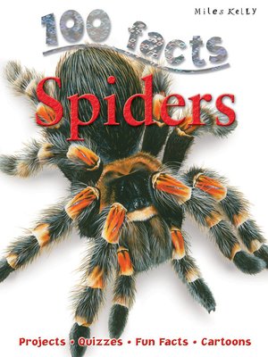 cover image of 100 Facts Spiders